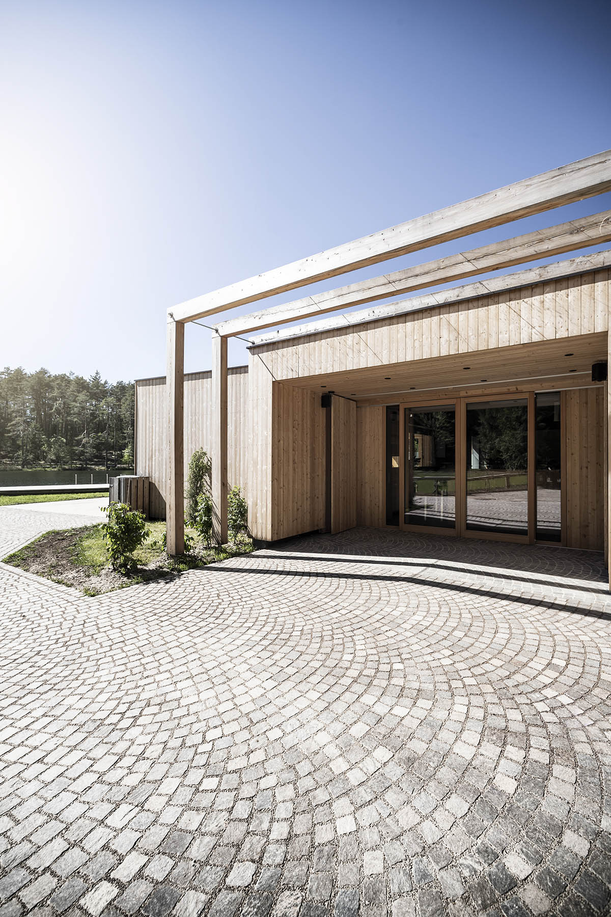 noa* network of architecture completes Lake House Völs in South Tyrol, Italy