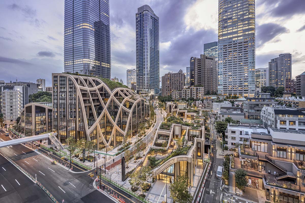 Heatherwick Studio built Azabudai Hills with