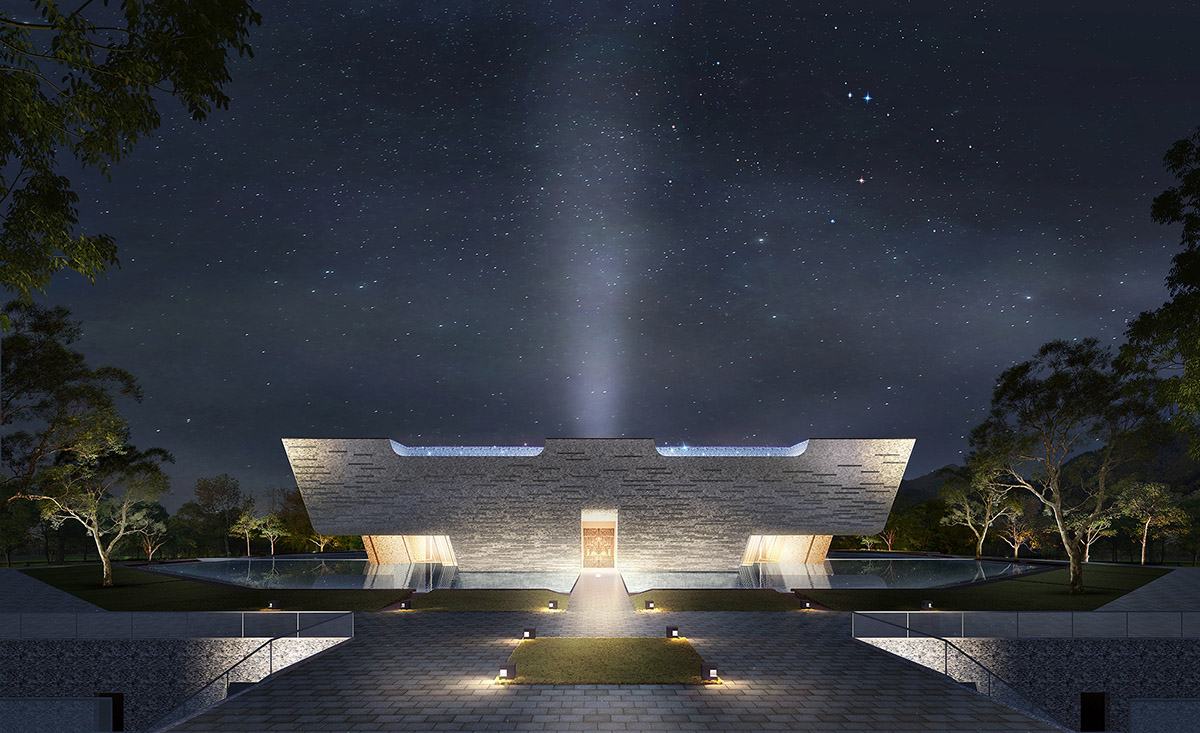 UAD and Architectural Design & Research Institute of Scut design for Da Yu Memorial Hall in China