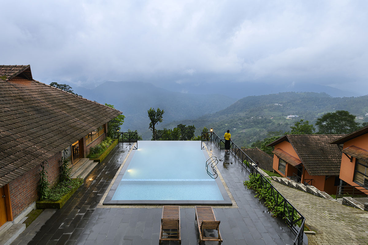 Srijit Srinivas - ARCHITECTS completes resort with dispersed villas in the hills of Idukki, India