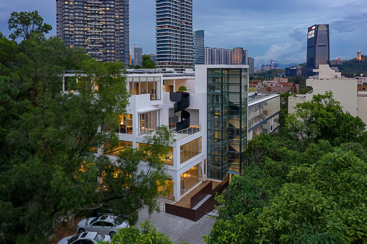 Onexn Architects completes The Mountain View in Shenzhen, China