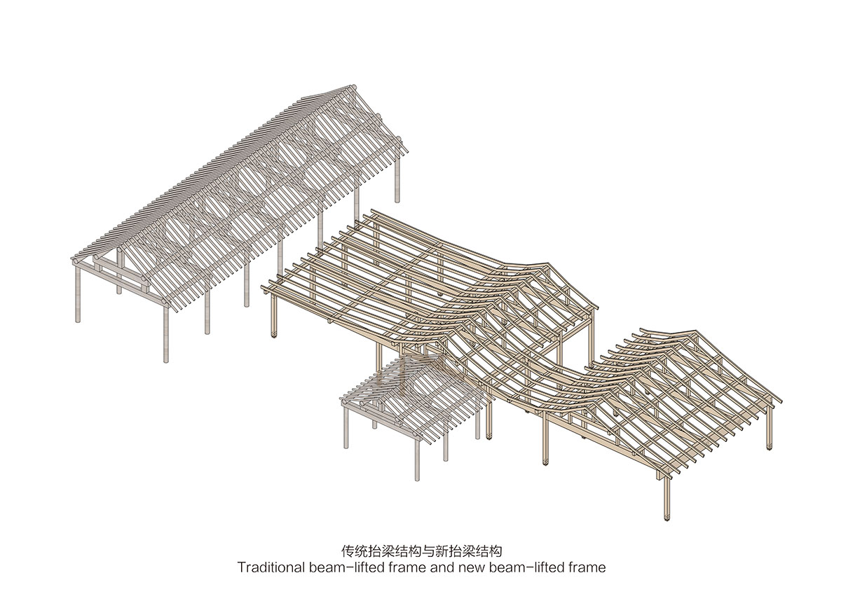 Archstudio renovates Beijing's old courtyard house with new wooden additions 