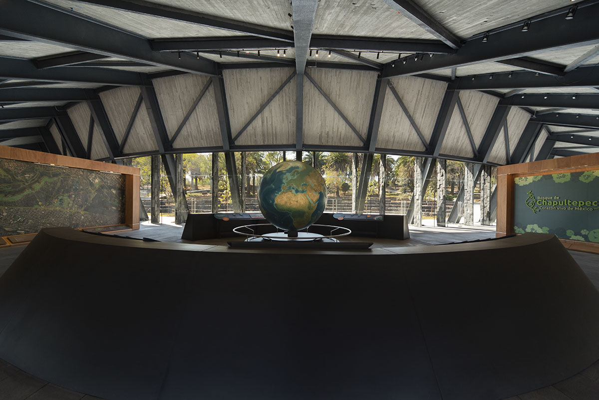 Erre Q Erre built stone-clad pavilion as 