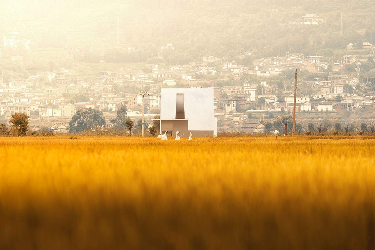 Cultural elements of local villages are translated into a pumping station by LIN architecture