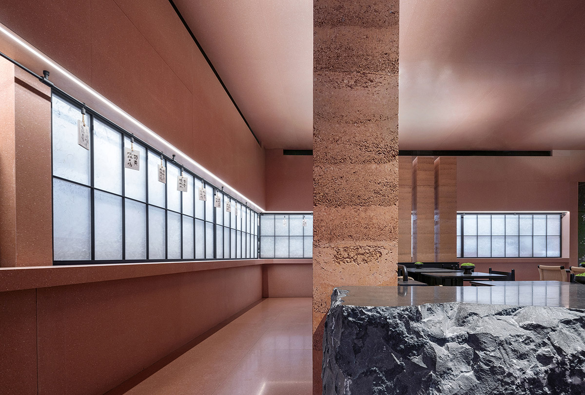 Nature Times Art Design completes farm to table restaurant with saturated color palette in Shenzhen