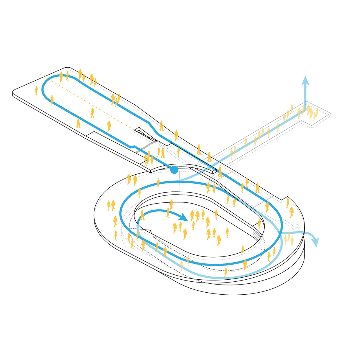 Provencher_Roy adds new pavilion to National Assembly Parliament Building with central spiral ramp