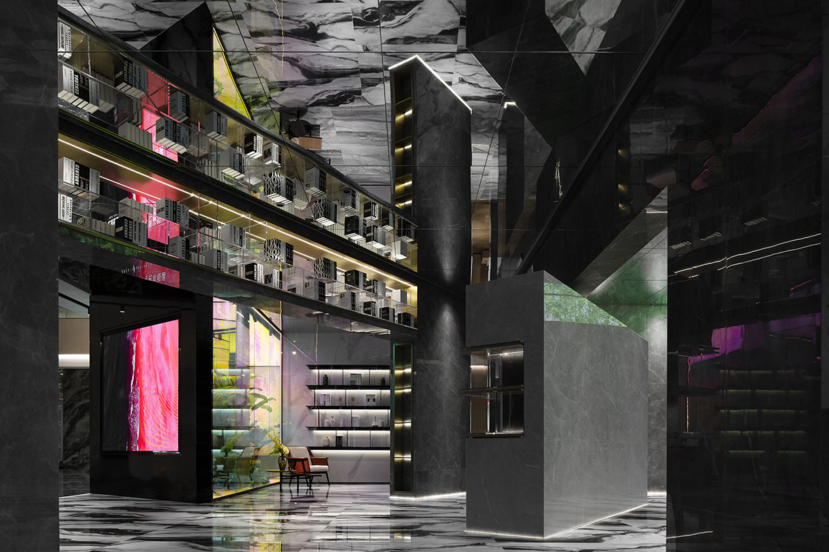 Foshan Topway Design completes interiors for Huiya Ceramics Headquarters and Exhibition Hall