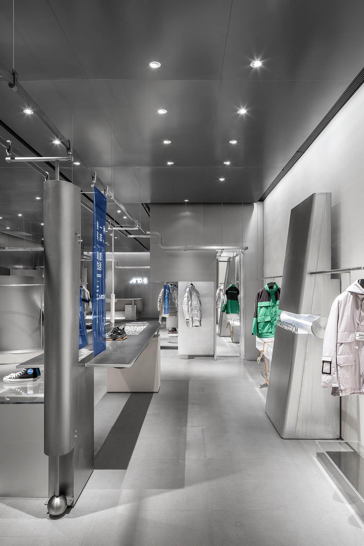 AND.G Concept Store by DAS Lab presents homogeneity in diversity & emotional symbiosis
