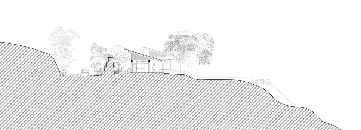 Spasm Design uses Y-shaped roof for collecting water and shading for Indian house