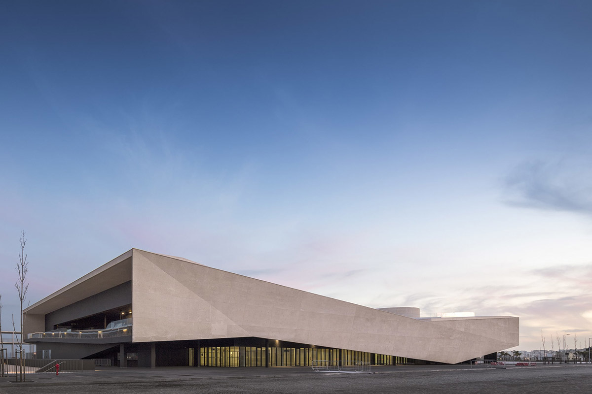 Carrilho da Graça Arquitectos creates concrete topography for Lisbon Cruise Terminal