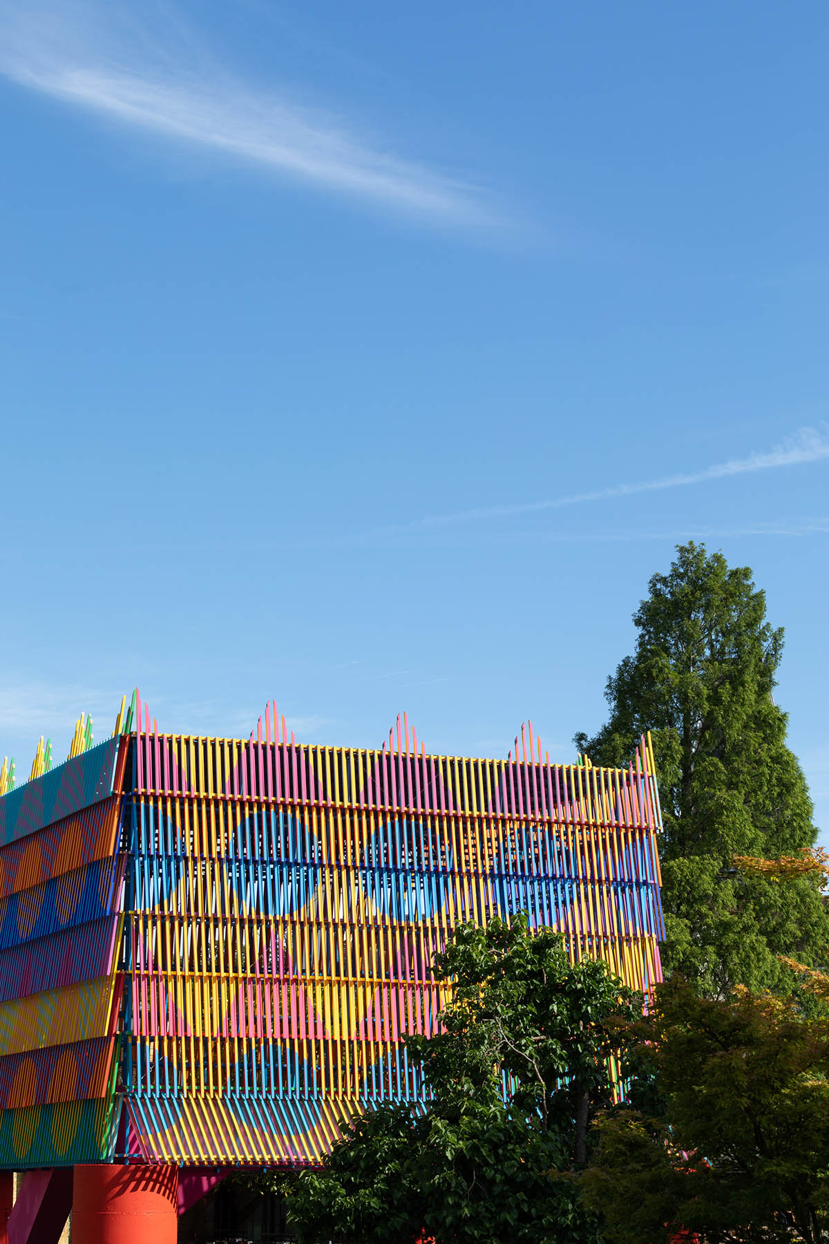 Pricegore And Yinka Ilori's Dulwich Pavilion opens at London Festival of Architecture
