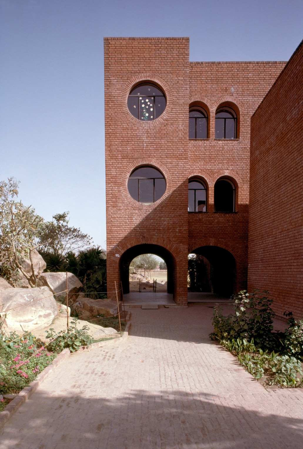 Jasbir Sachdev-designed school in brick is testimony to his creative genius