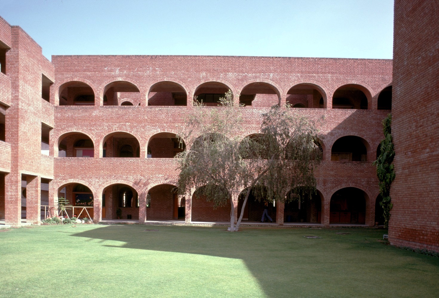 Jasbir Sachdev-designed school in brick is testimony to his creative genius
