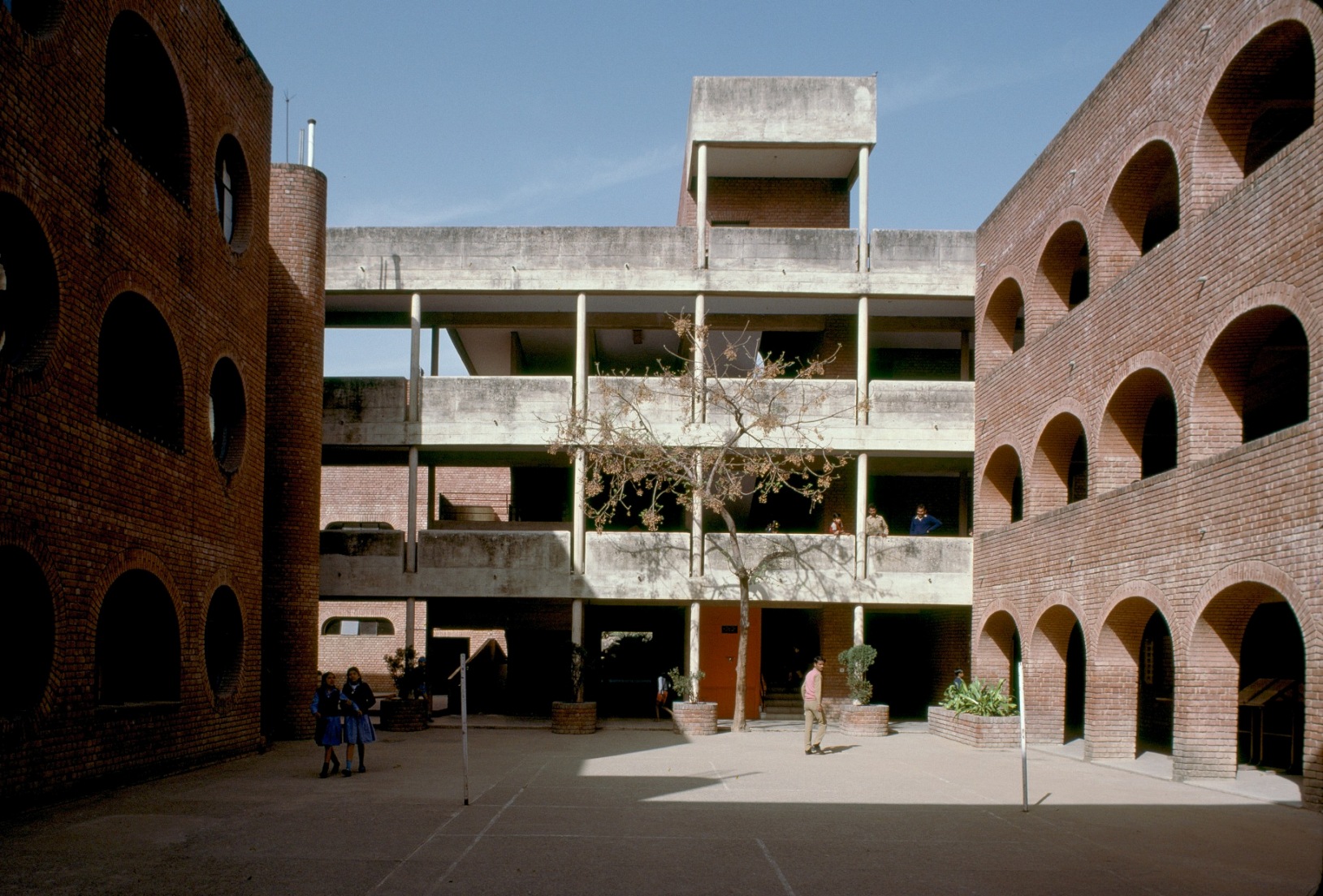 Jasbir Sachdev-designed school in brick is testimony to his creative genius