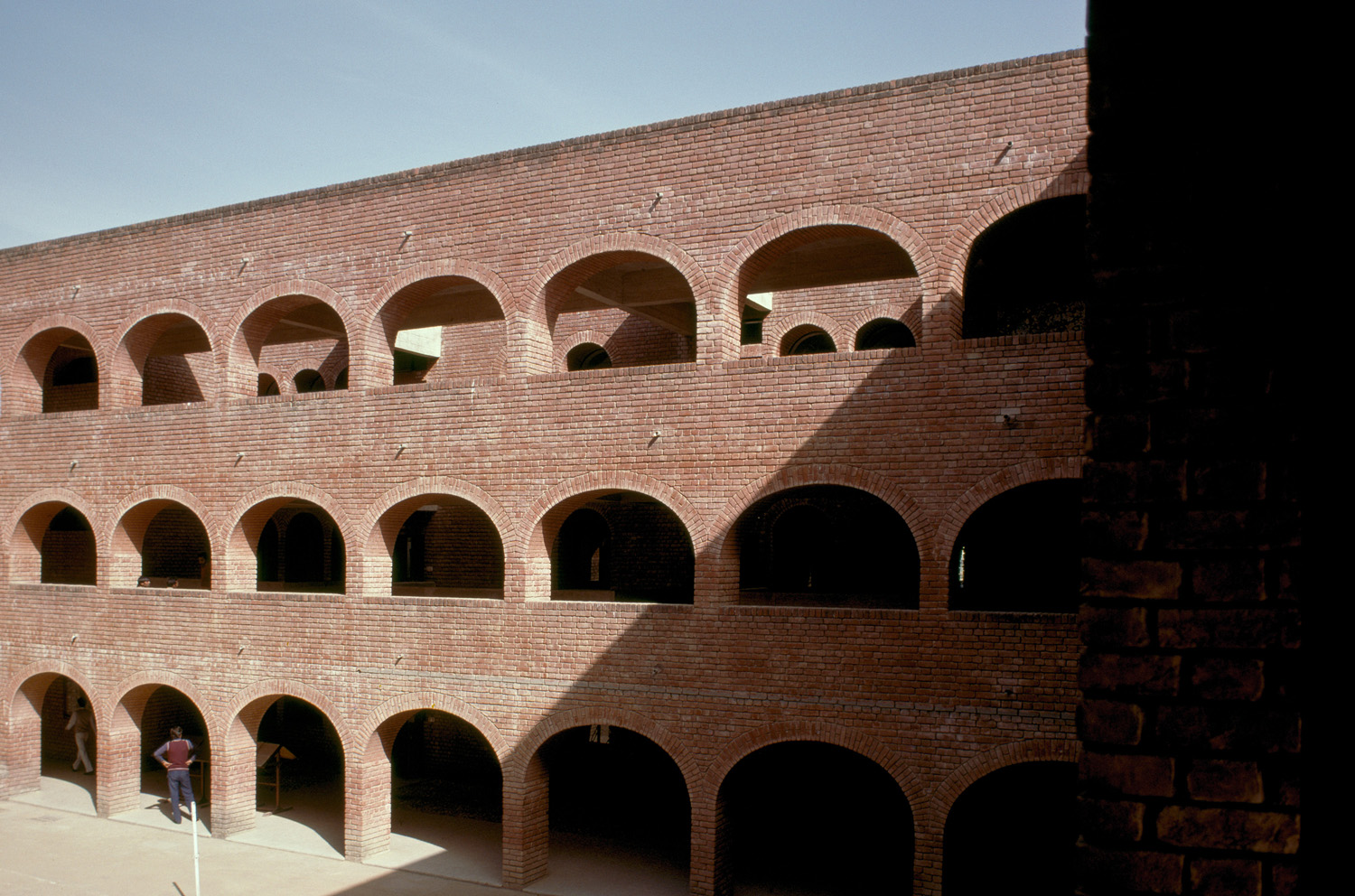 Jasbir Sachdev-designed school in brick is testimony to his creative genius