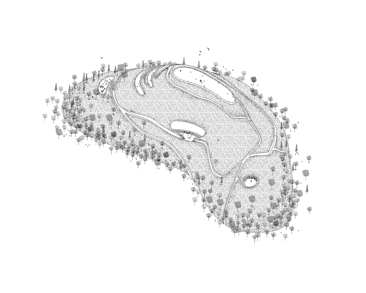 Angelo Renna created artificial sponge mountain to absorb CO2 in Turin