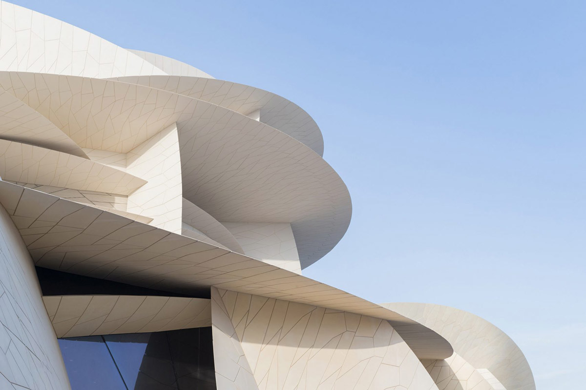Jean Nouvel's National Museum Of Qatar Photographed By Iwan Baan Before Its Completion