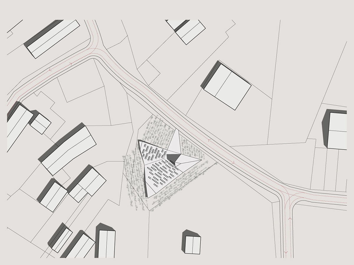 ENOTA Completes Sculpted Chapel In Skorba Village Of Slovenia