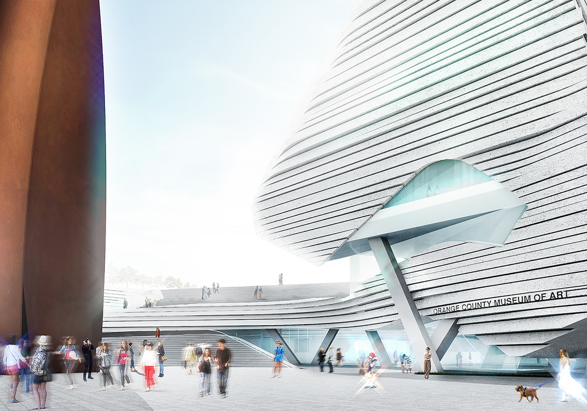 Morphosis Unveils Its Striped Design For Orange County Museum Of Art In California