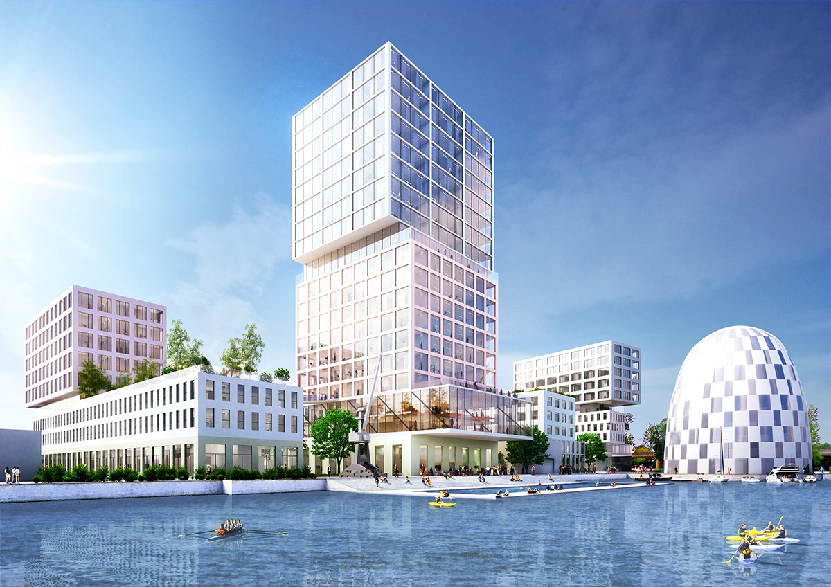 Construction Begins On MVRDV's Hamburg Innovation Port For The First Phase
