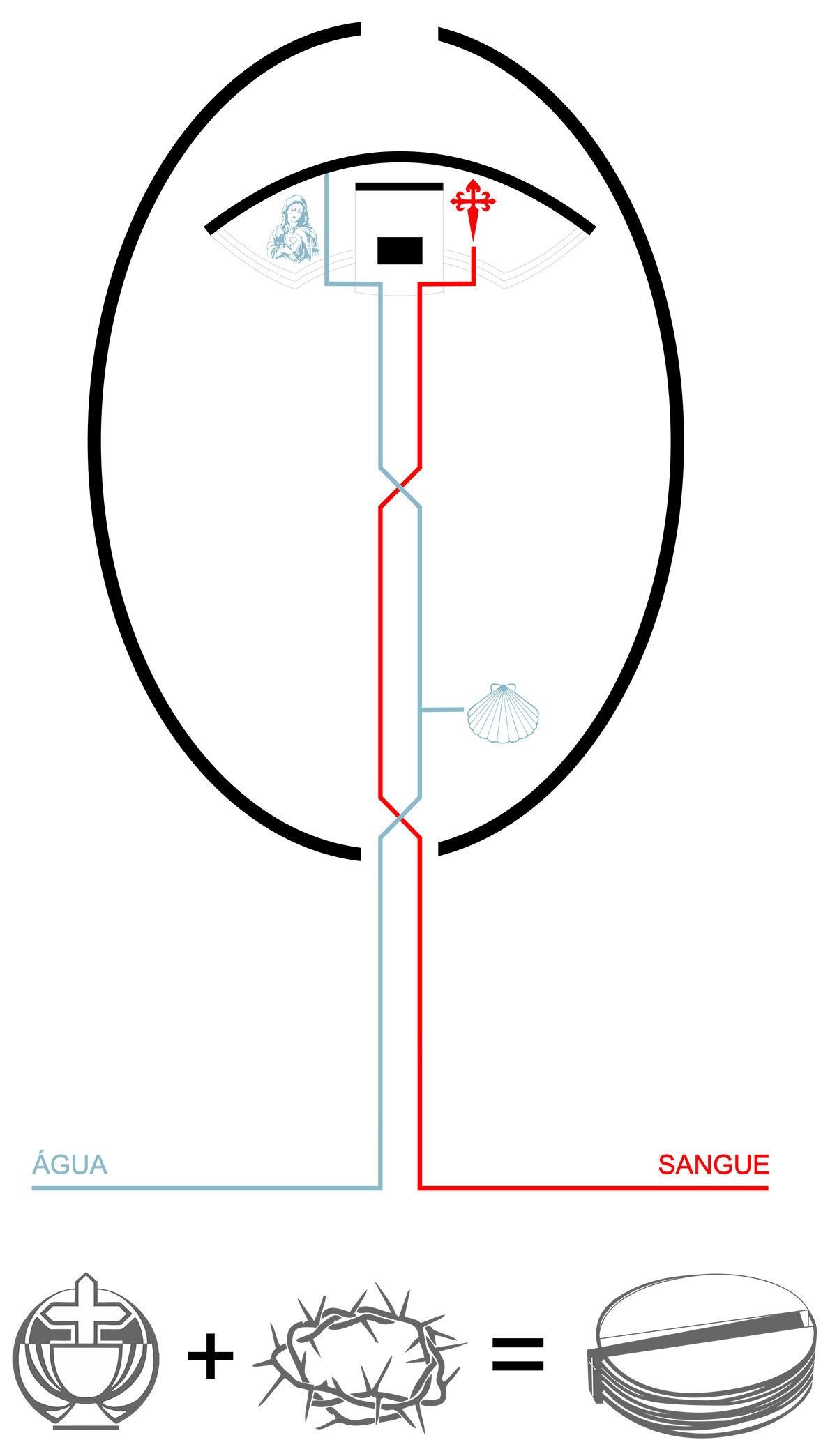 Hugo Correia Completes Elliptical Church Featuring Sharp Concrete Lines In Portugal