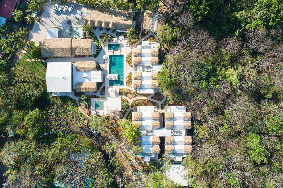 Studio Saxe Converts Former Disused House Into A Tropical Hotel In A Hidden Town Of Costa Rica