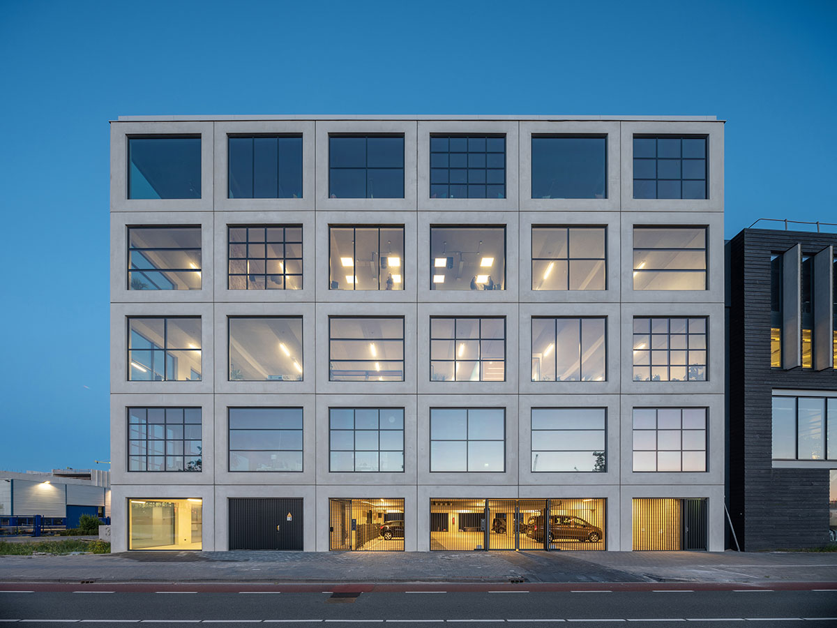 MVRDV Completes Office Building In Amsterdam With Flexible Working Spaces
