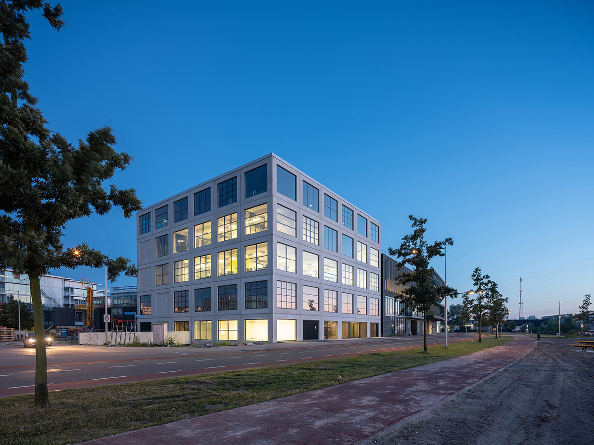 MVRDV Completes Office Building In Amsterdam With Flexible Working Spaces