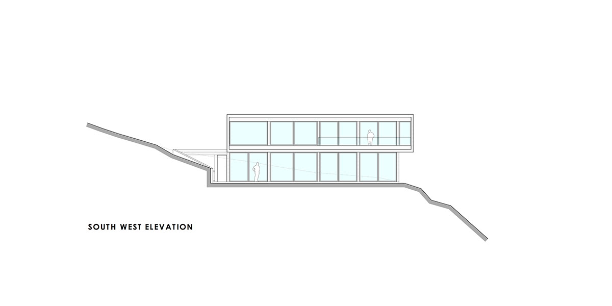 Cristián Romero Valente completes White Concrete House in Chile