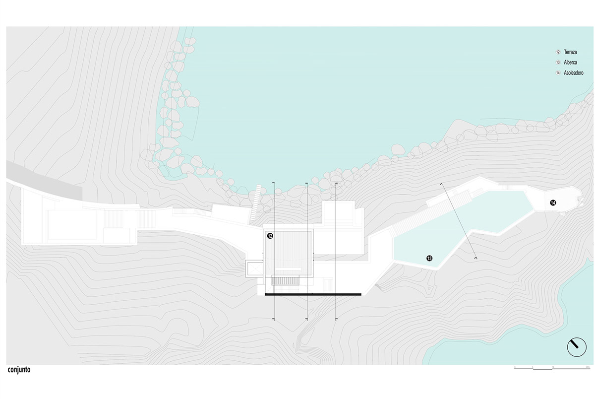 This Multi-Platformed Sea Club Perfectly Sits On A Rocky Shore Of Pacific Ocean In Acapulco