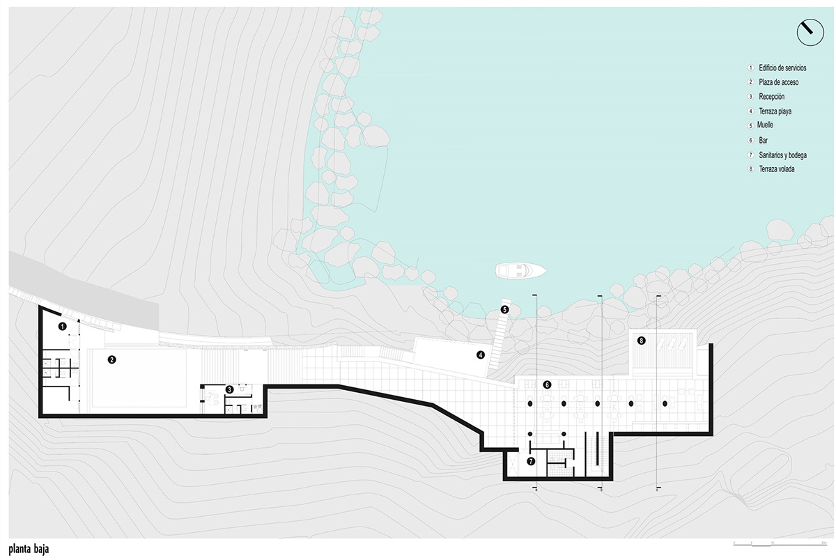 This Multi-Platformed Sea Club Perfectly Sits On A Rocky Shore Of Pacific Ocean In Acapulco