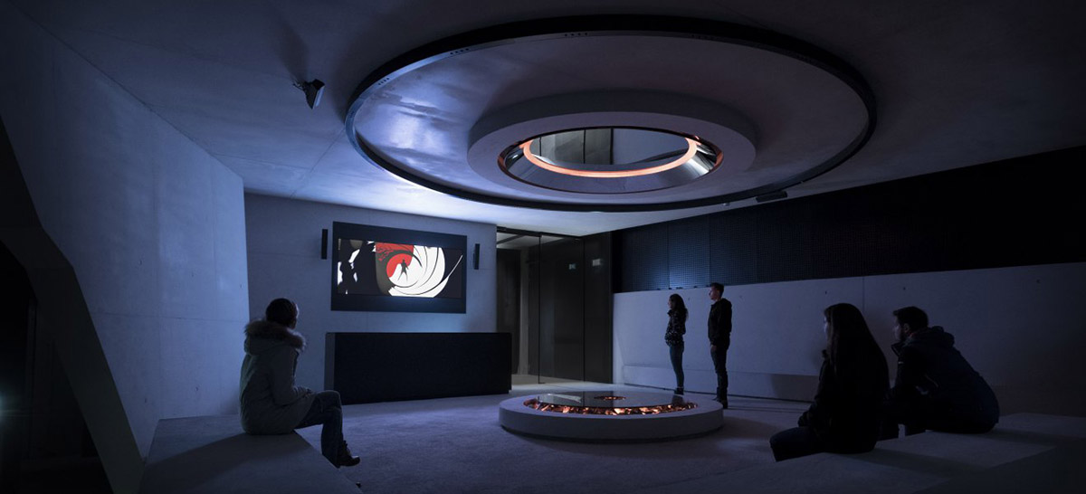 James Bond Museum Seamlessly Blended In The Summit Of Gaislachkogl Mountain