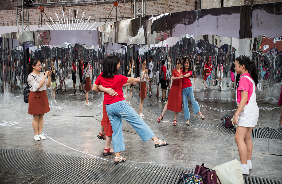 AMO's First Exhibition Design In Beijing Explores Different Modes Of Selfie-Culture