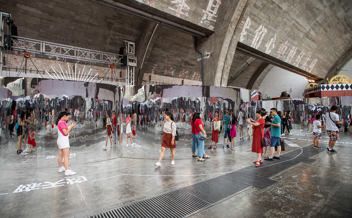 AMO's First Exhibition Design In Beijing Explores Different Modes Of Selfie-Culture