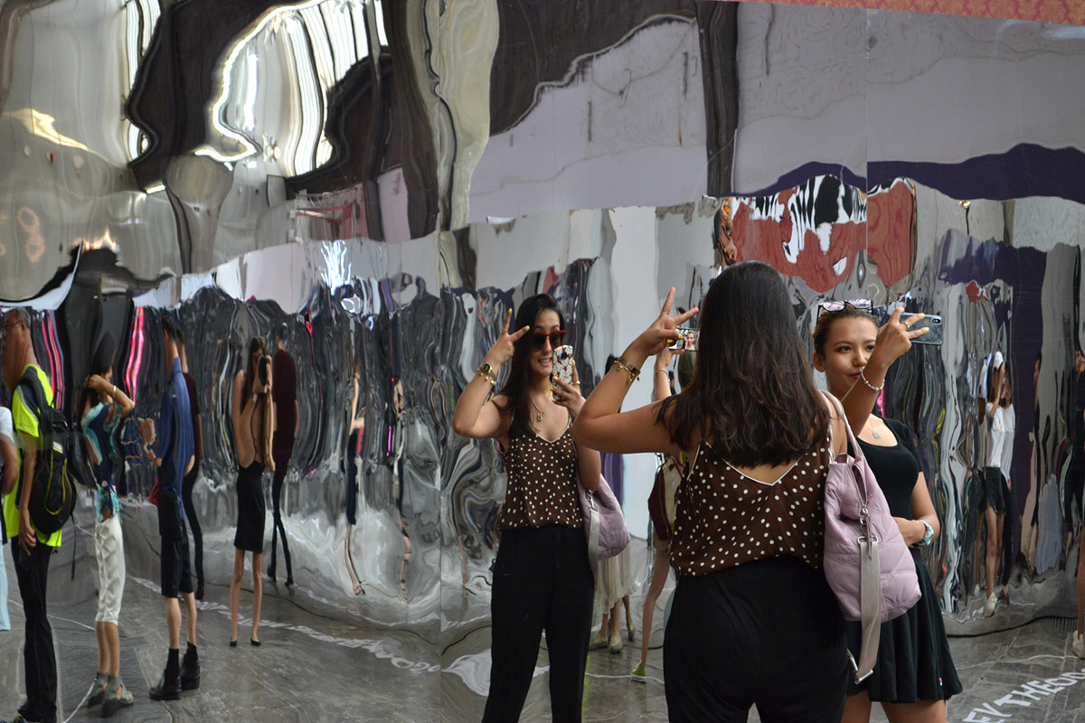 AMO's First Exhibition Design In Beijing Explores Different Modes Of Selfie-Culture