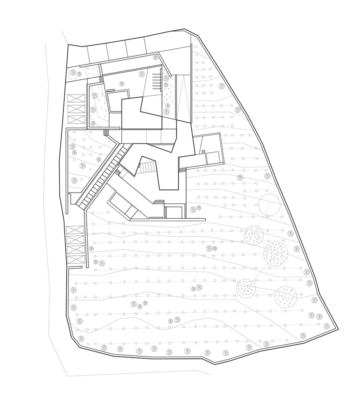 Kapsimalis Architects Completes Cave-Like Summer Residence On The Outskirts Of Pyrgos