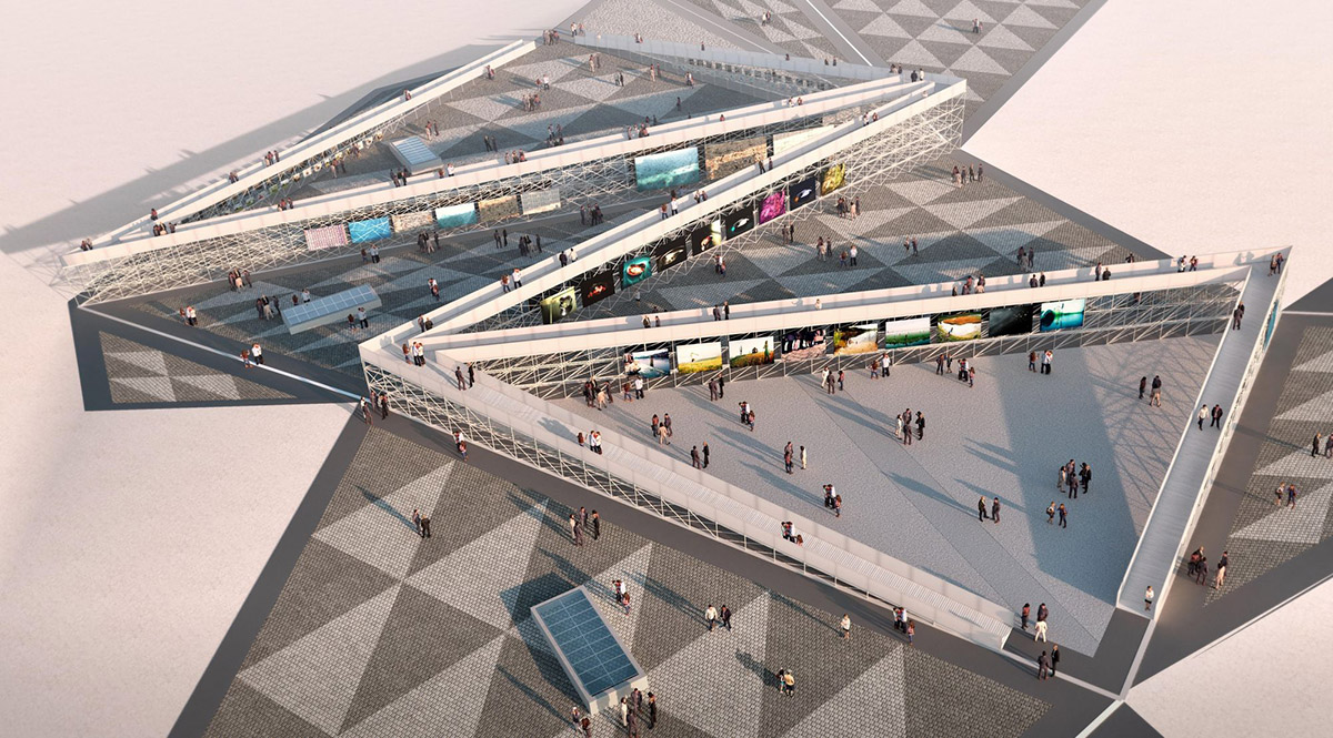 MVRDV's Infinity Path Creates Vertical Exhibition Space For BredaPhoto Festival