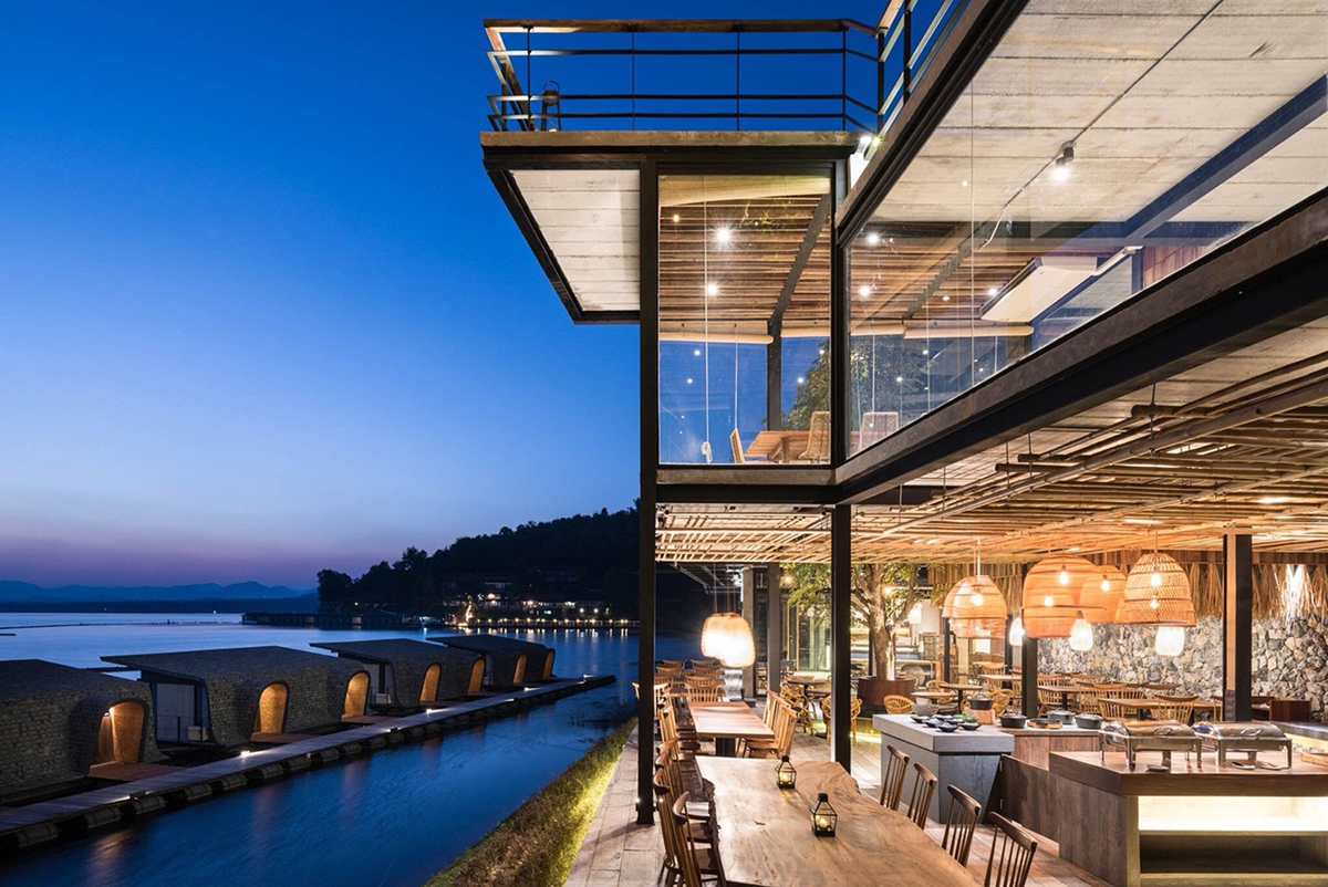 Dersyn Studio Completes Floating Resort in Thailand