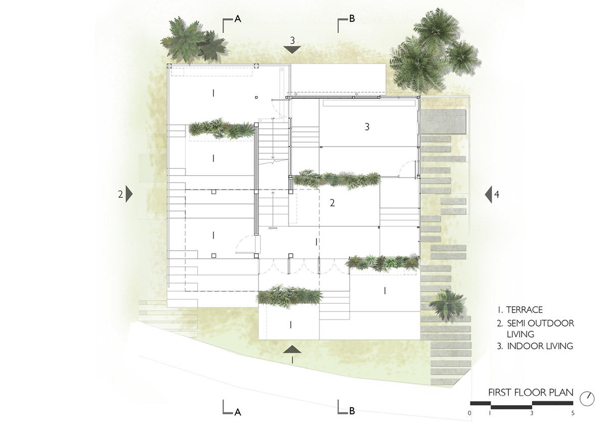 Design In Motion Completes Sky Clubhouse With Amphitheater-Like Entrance In Bangkok