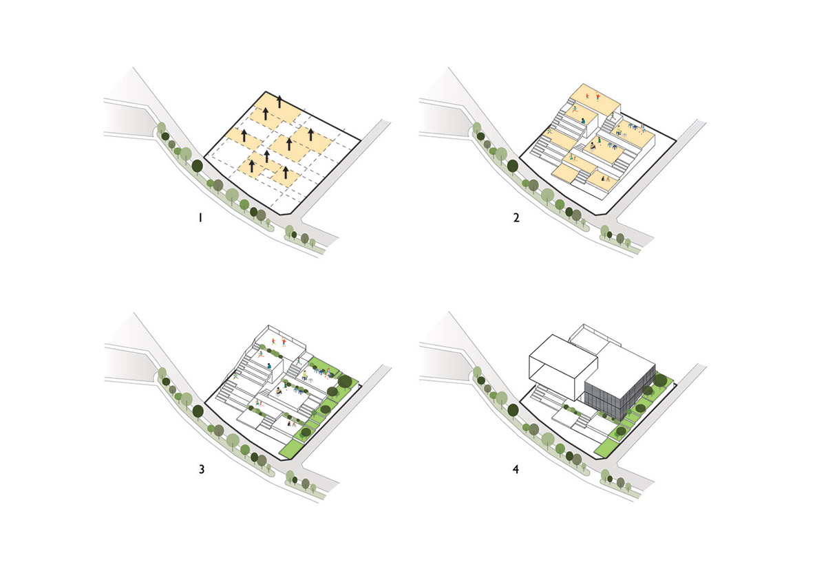 Design In Motion Completes Sky Clubhouse With Amphitheater-Like Entrance In Bangkok