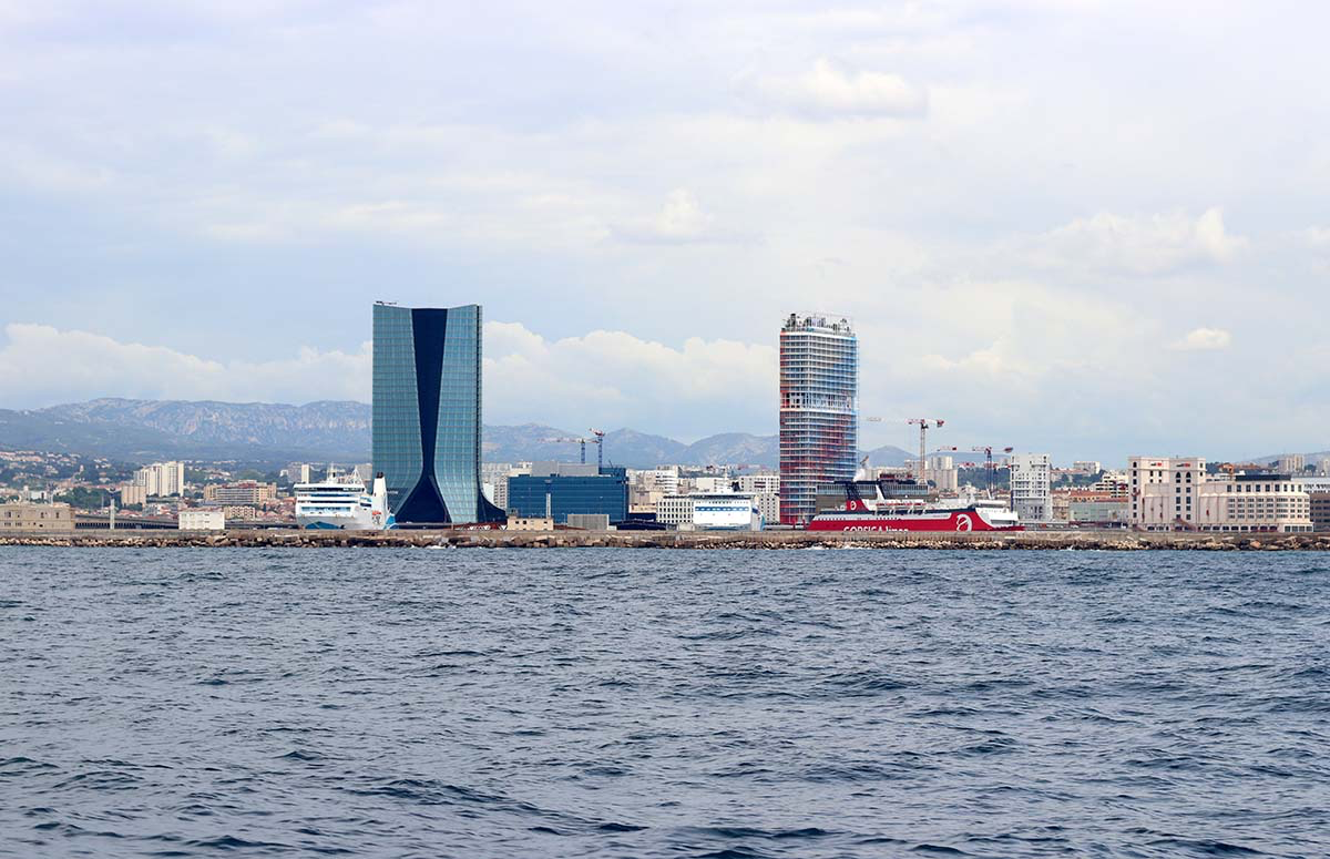 Jean Nouvel Uses Shades Of Blue, White And Red In His Skyscraper In Marseille