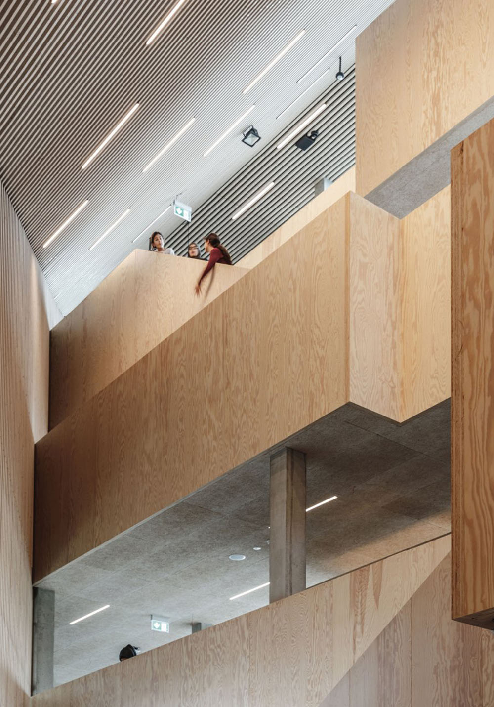 COBE's Funnel-Shaped Tingbjerg Library And Culture House Acts Like A Single Facade In Copenhagen