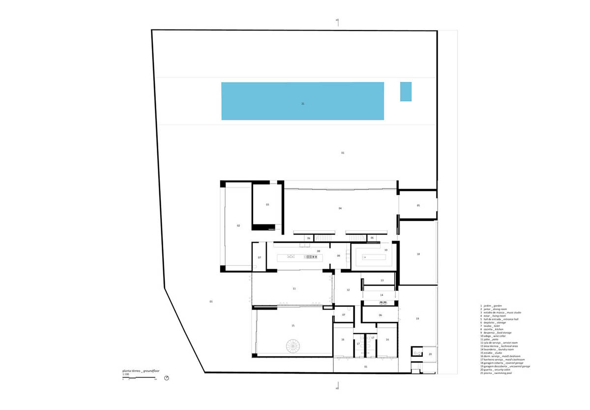 Studio MK27 Expands Gama Issa House In São Paulo