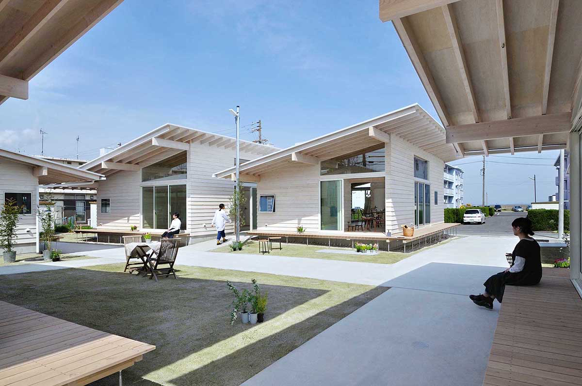 Studio Velocity Transforms 1950s Stacked Housing Complex Into Flat Wooden Apartments In Japan