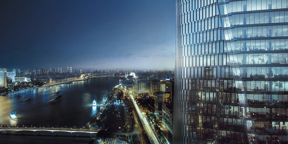EID Architecture Unveils Twisting Shimao North Riverfront Tower In Fuzhou
