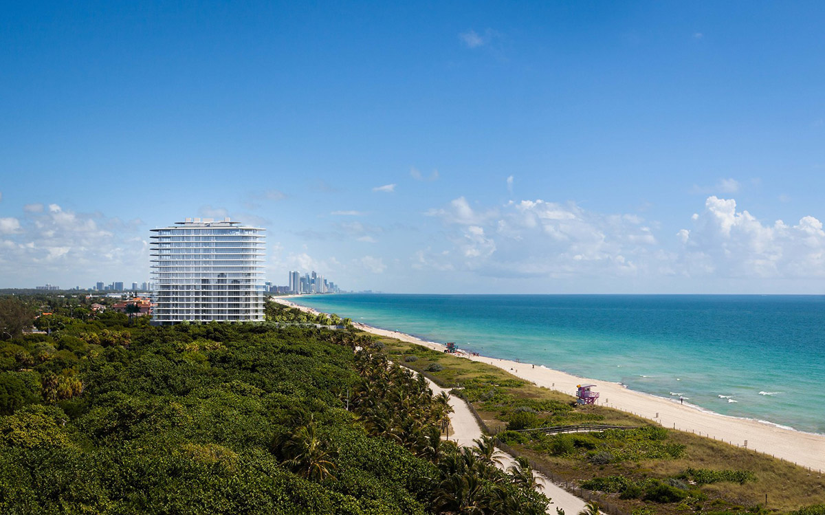 Renzo Piano Building Workshop's First Residential Project In Miami Is Almost Complete