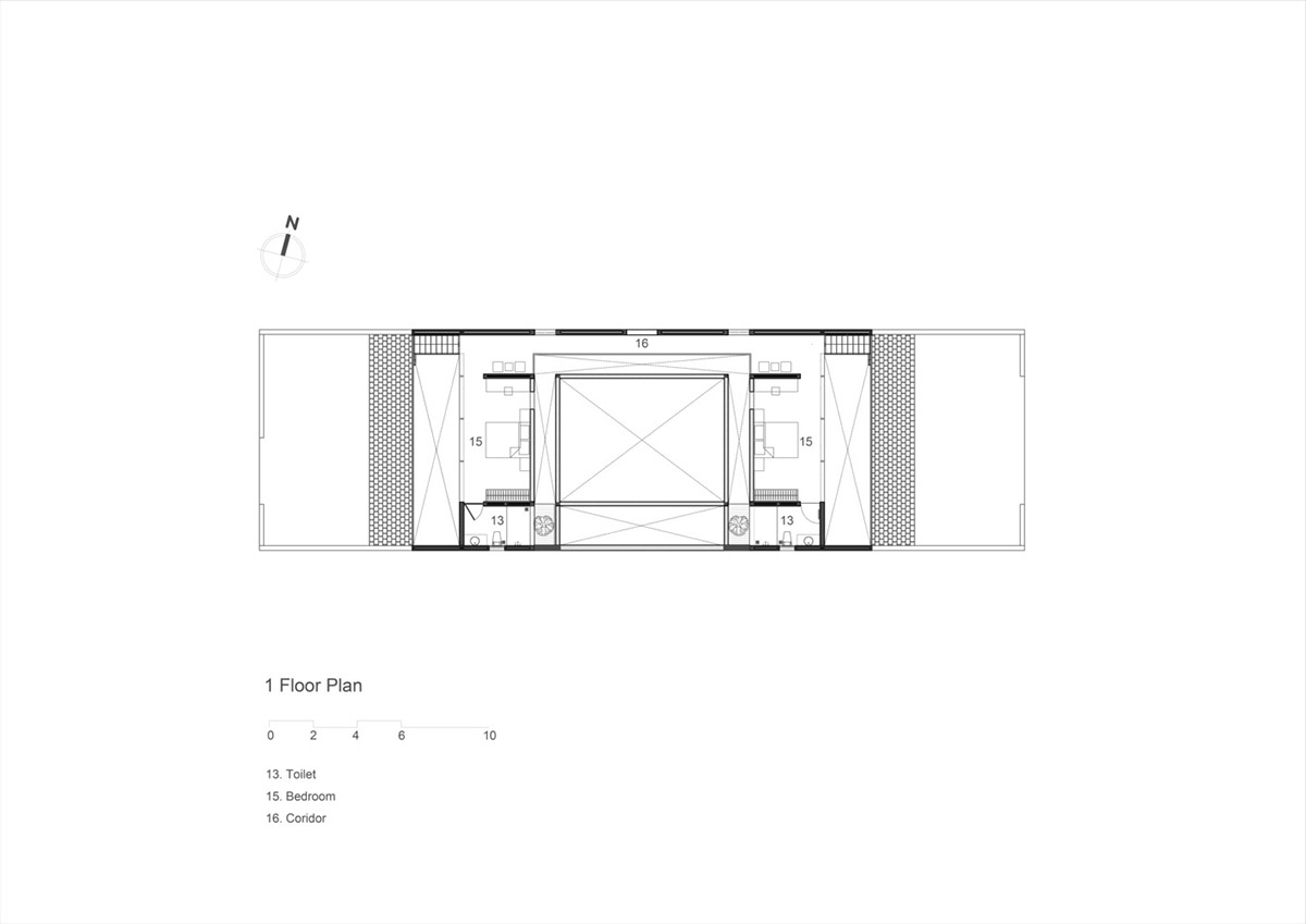 This Innovative Brick House In Vietnam Creates Continuous Internal Spaces