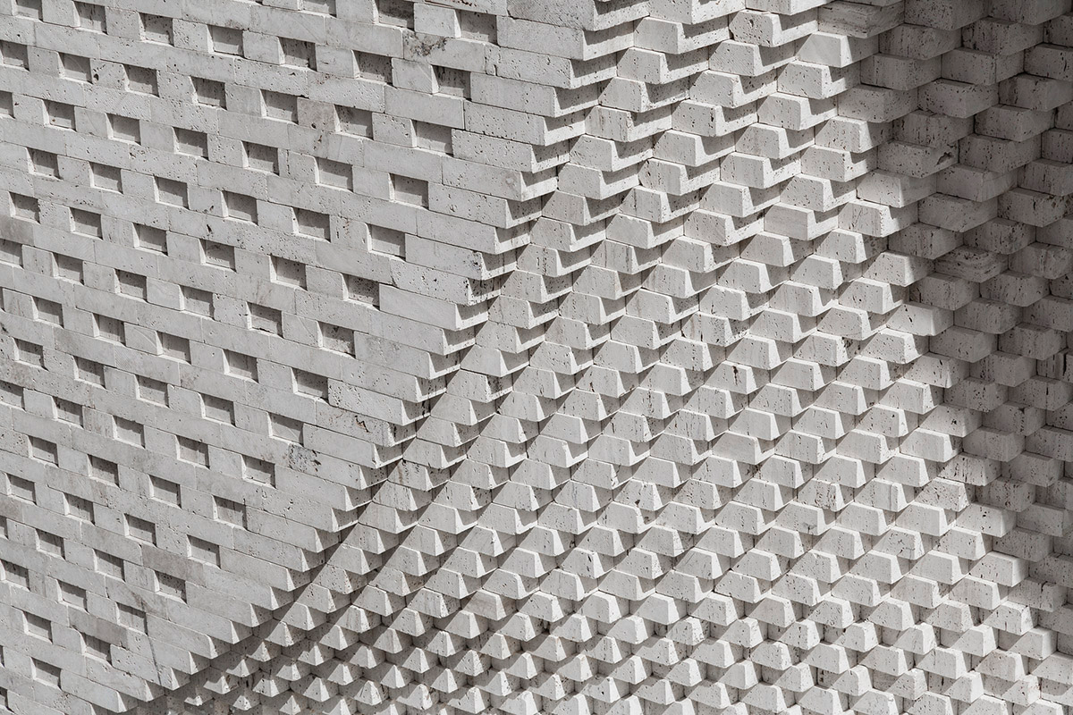 CAAT Studio Creates Spatial Variations Of Stone On The Facade Of This Iranian Residential Building