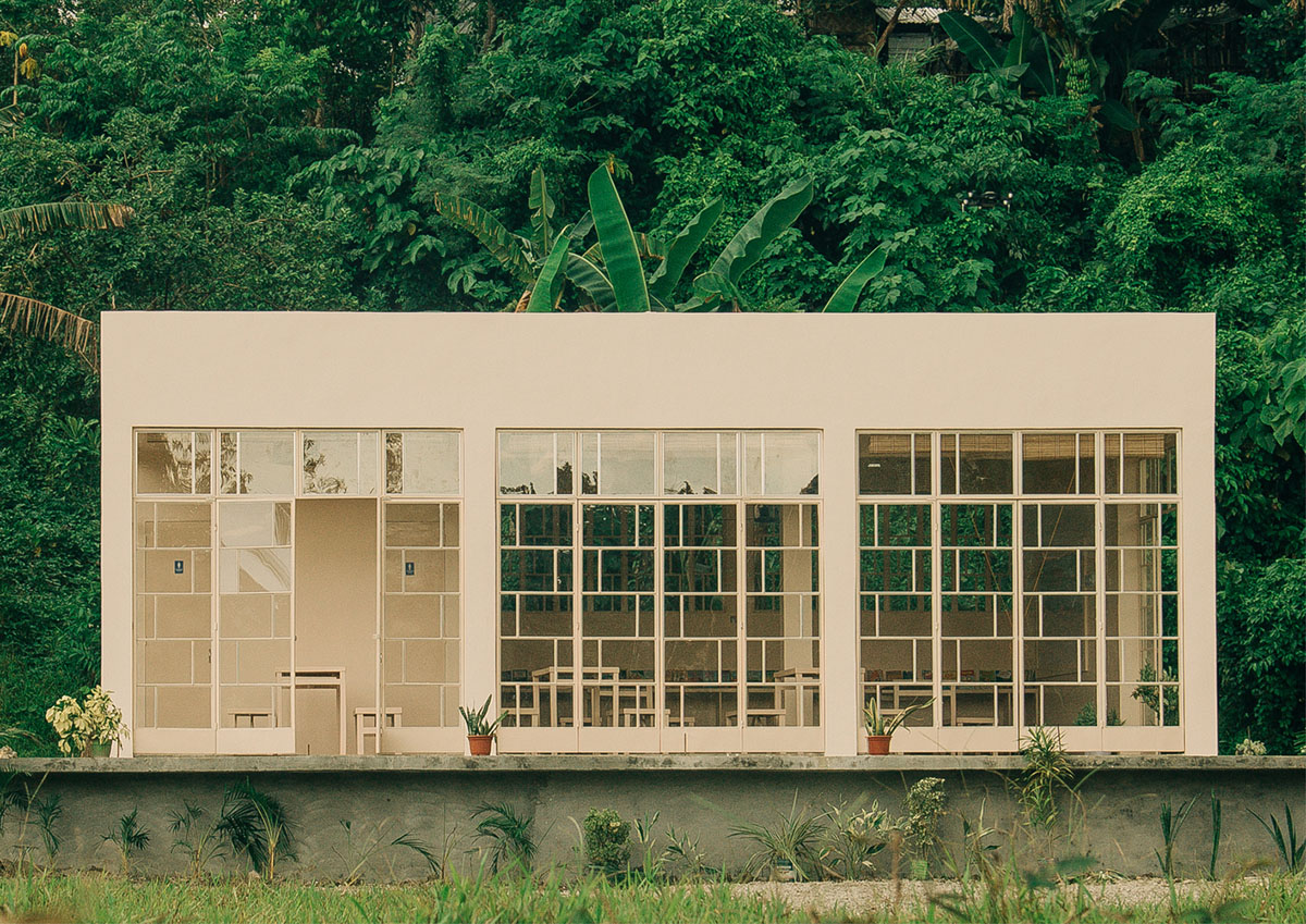 Native Narrative designed this simple and child-friendly learning center in rural Philippines