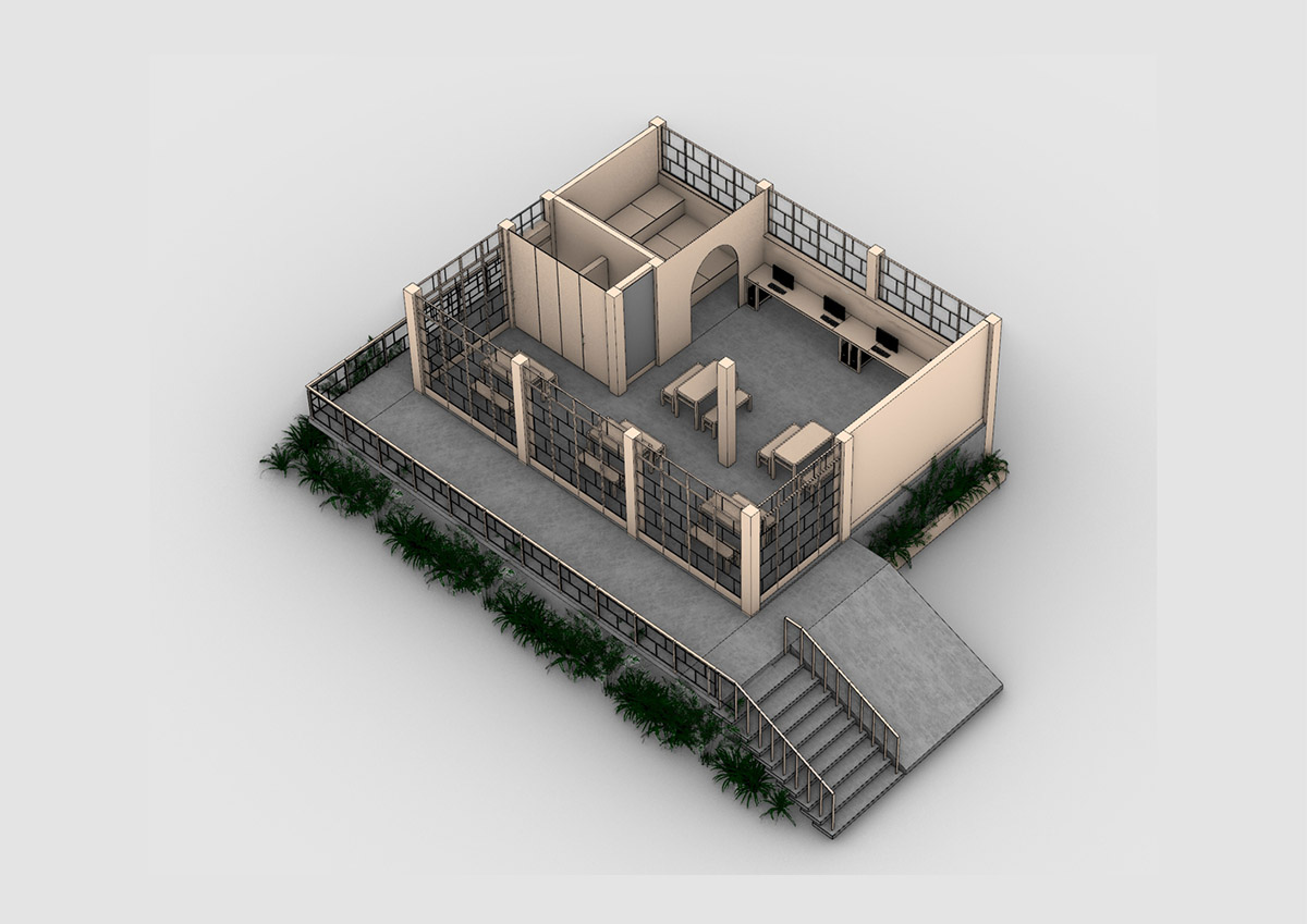 Native Narrative designed this simple and child-friendly learning center in rural Philippines